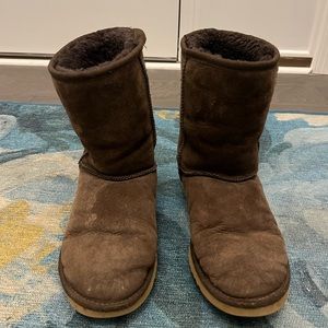 Short Chocolate UGG Boots